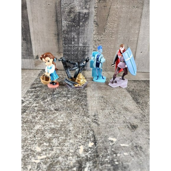 Disney | Toys | 4 Random Disney Figures Belle | Poshmark